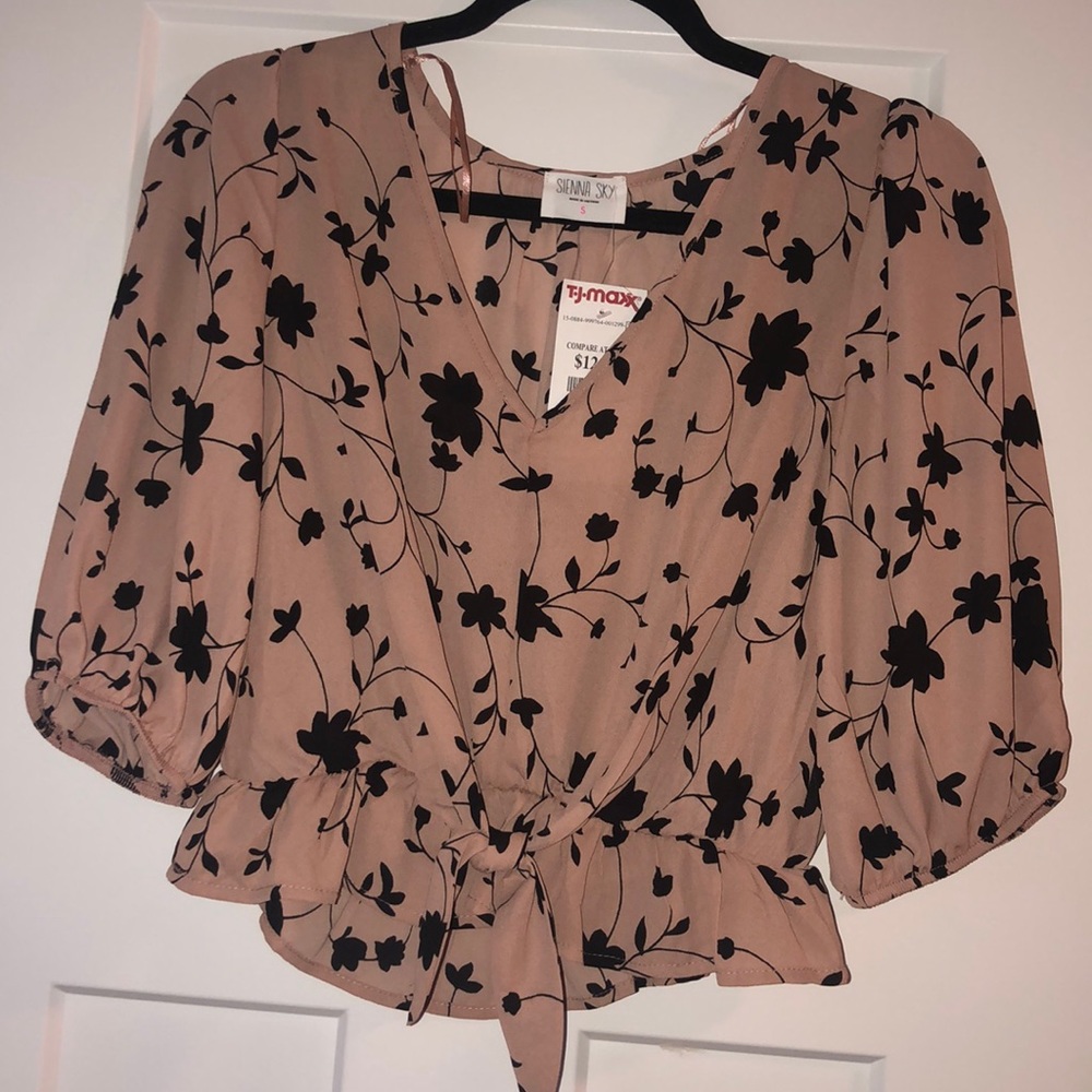 brand new patterned shirt!